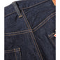 Sugar Cane - 1955z Model - Straight Leg - Selvedge Denim Jeans - One Wash Indigo - Rear rise close up