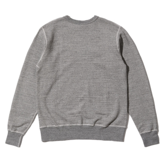 Buzz Rickson Set In Crew Neck Sweat Shirt Heather Grey