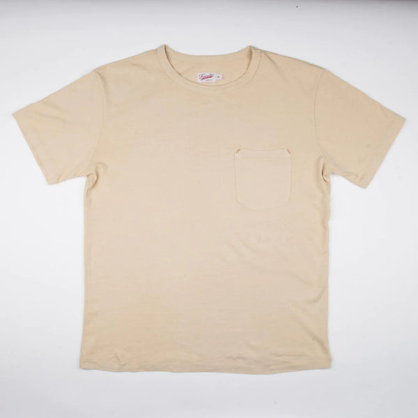  Analyzing image     Freenote Cloth-9ozPocketT-shirt  Cream