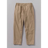 Toast - Alfie Stripe Organic Cotton Trousers - Ecru/ Brown - Rear View