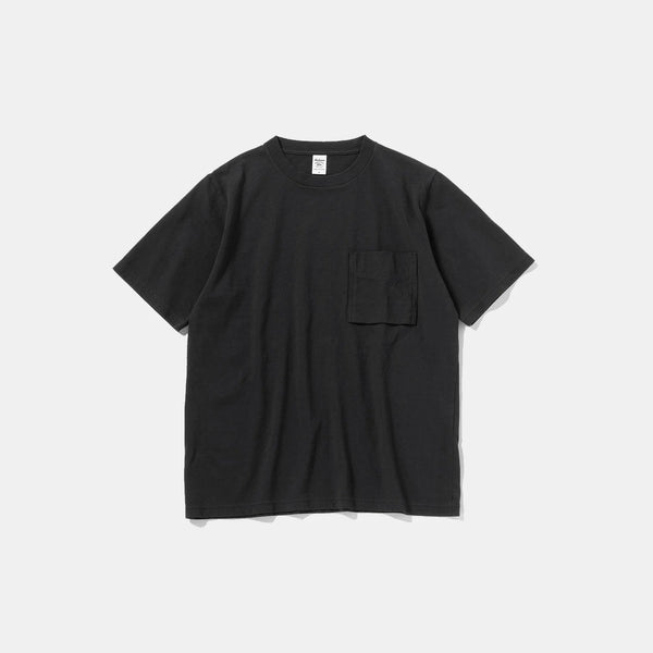 Jackman Pocket T-shirt Black - front flat lay