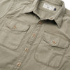 Freenote Cloth - Utility Shirt Light - Olive colour - Large Chest pockets
