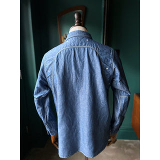 Pherrow's - 770WS Chambray Work Shirt - Blue