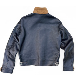 Mister Freedom - Campus "Stud"  Leather Jacket - Black