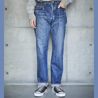 Orslow 105 (Regular Fit)  Selvedge Denim Jeans Two Year Wash Indigo