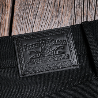 Freenote Cloth Rios Slim Straight Jean Black 15.75oz Selvedge Denim