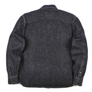 Freenote Cloth  modern western Shirt 11oz Black Stone Washed Denim