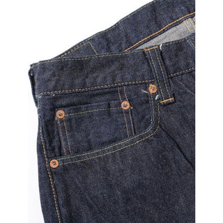 Sugar Cane 1947a Model Straight Leg Selvedge Denim Jeans One Wash Indigo