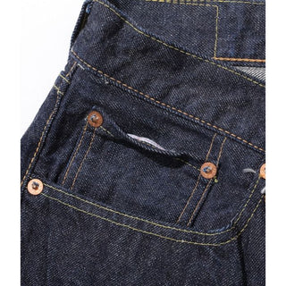 Sugar Cane 1947a Model Straight Leg Selvedge Denim Jeans One Wash Indigo