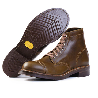 (Pre- Order AW26) John Lofgren Combat Boot -Dark Olive