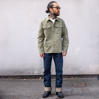 Freenote Cloth Utility Shirt Olive