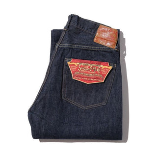 Sugar Cane 1947a Model Straight Leg Selvedge Denim Jeans One Wash Indigo