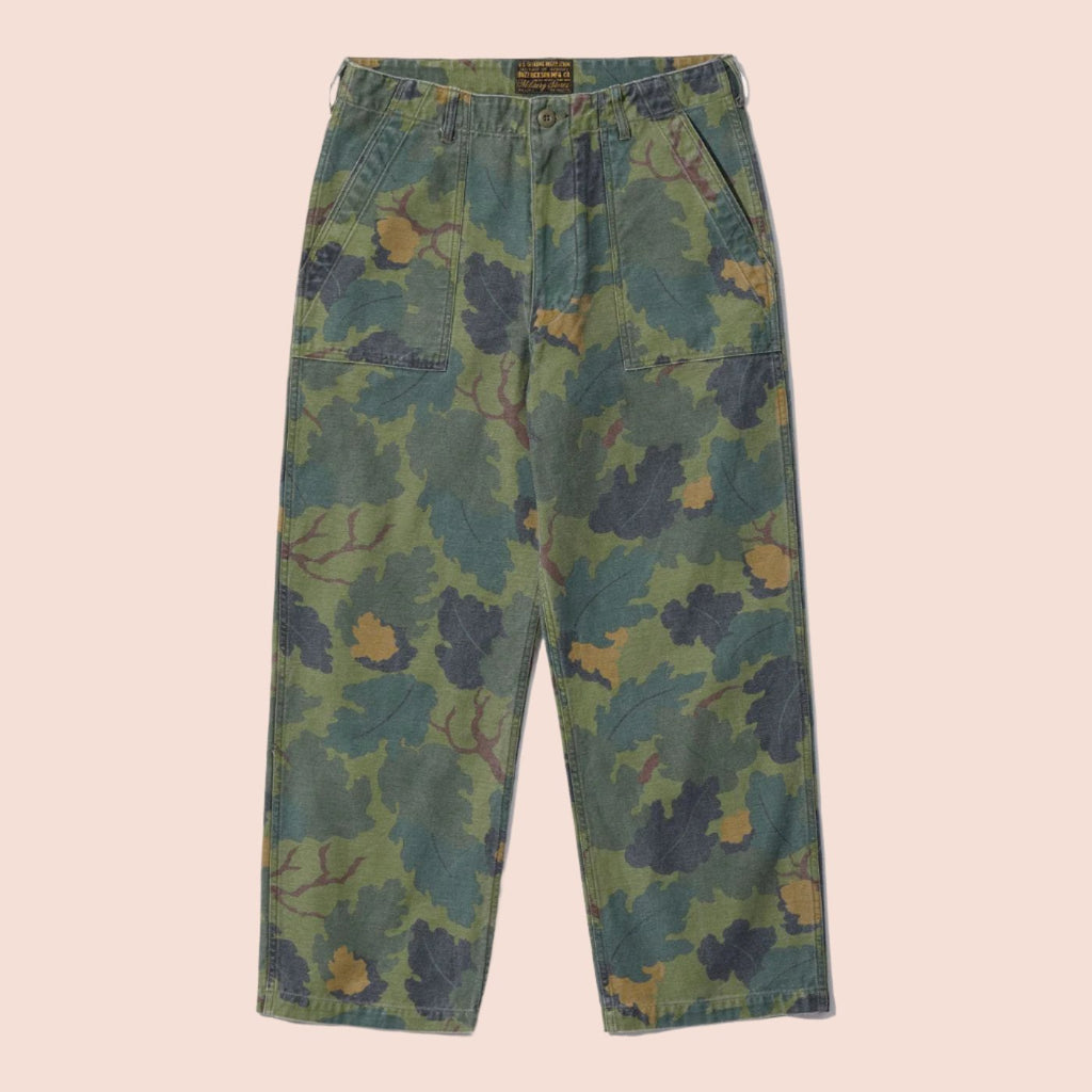 Buzz Ricksons - Mitchel Pattern Camoflage Trousers, Civilian Mode - front view