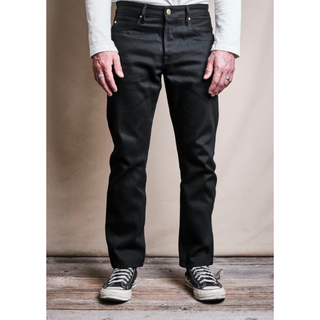 Freenote Cloth Rios Slim Straight Jean Black 15.75oz Selvedge Denim