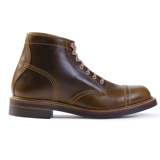 (Pre- Order AW26) John Lofgren Combat Boot -Dark Olive