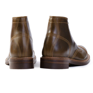 (Pre- Order AW26) John Lofgren Combat Boot -Dark Olive