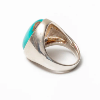 Red Rabbit Trading Turqoise Oval Signet Ring