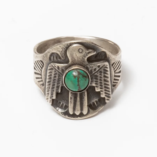 Red Rabbit Trading Turqoise Thunderbird Ring