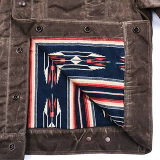 Freenote Cloth Claypool Ranch Jacket Waxed Canvas Oak