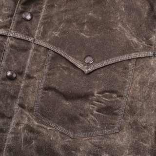 Freenote Cloth Claypool Ranch Jacket Waxed Canvas Oak