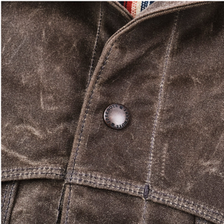 Freenote Cloth Claypool Ranch Jacket Waxed Canvas Oak