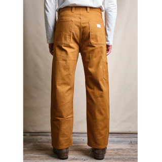 Freenote Cloth Ortega Pant 13oz Rust Herringbone