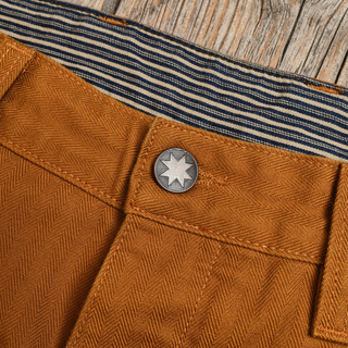 Freenote Cloth Ortega Pant 13oz Rust Herringbone