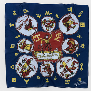 Mister Freedom Ranch Kerchief Navy