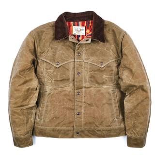 Freenote Cloth Claypool Ranch Jacket Waxed Canvas Tobacco
