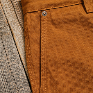 Freenote Cloth Ortega Pant 13oz Rust Herringbone