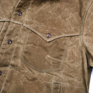 Freenote Cloth Claypool Ranch Jacket Waxed Canvas Tobacco