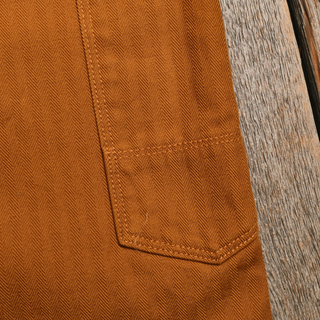 Freenote Cloth Ortega Pant 13oz Rust Herringbone
