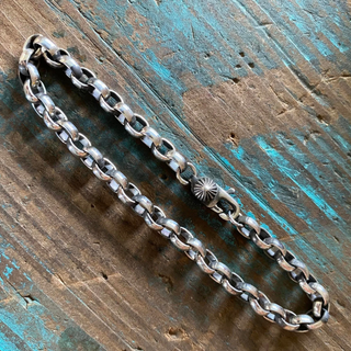 Red Rabbit Trading Co Sterling Link Chain Bracelet