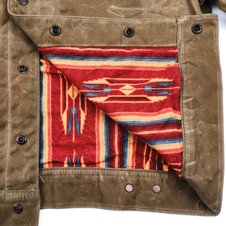 Freenote Cloth Claypool Ranch Jacket Waxed Canvas Tobacco