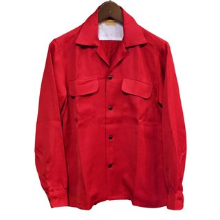 The Groovin High 1950s Long Sleeve Shirt - Red