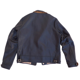 Mister Freedom - Campus "Stud"  Leather Jacket - Black