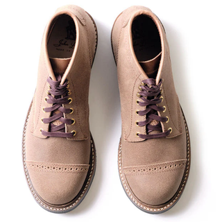 (Pre- Order AW26) John Lofgren Combat Boot - Natural Roughout