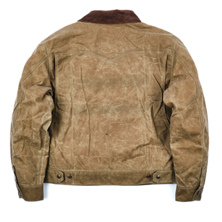 Freenote Cloth Claypool Ranch Jacket Waxed Canvas Tobacco