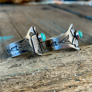 Red Rabbit Trading Turqoise Thunderbird Ring