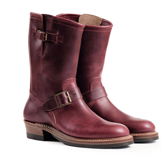 (Pre- Order AW26) John Lofgren Engineer Boots -Burgundy CXL