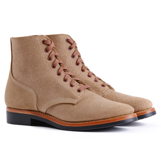 (Pre- Order AW26) John Lofgren US NAVY N-1 FIELD SHOES BOONDOCKERS NATURAL ROUGHOUT