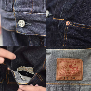 Pherrow's 510SW Type One Denim Jacket  Indigo
