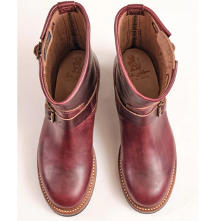 (Pre- Order AW26) John Lofgren Engineer Boots -Burgundy CXL