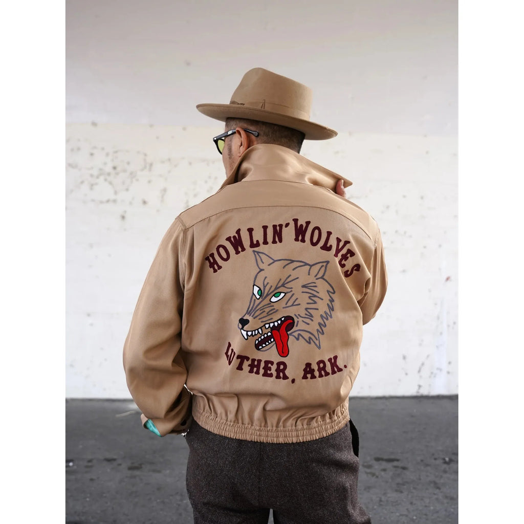 Groovin High - Lone wolve rockabilly jacket - back