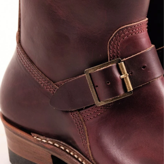 (Pre- Order AW26) John Lofgren Engineer Boots -Burgundy CXL