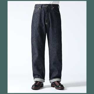 Sugar Cane 13oz. Denim Waist Overalls 2025 Wide Leg Selvedge Jeans