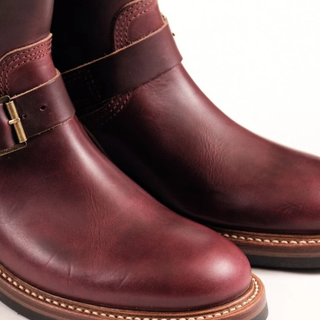 (Pre- Order AW26) John Lofgren Engineer Boots -Burgundy CXL