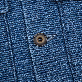 Freenote Cloth Midway CPO Indigo Sashiko Two Year Wash