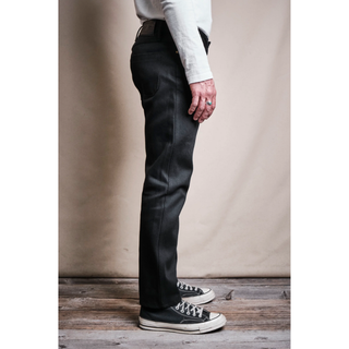 Freenote Cloth Rios Slim Straight Jean Black 15.75oz Selvedge Denim