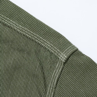 Sugar Cane Jean Cord Work Shirt - Green